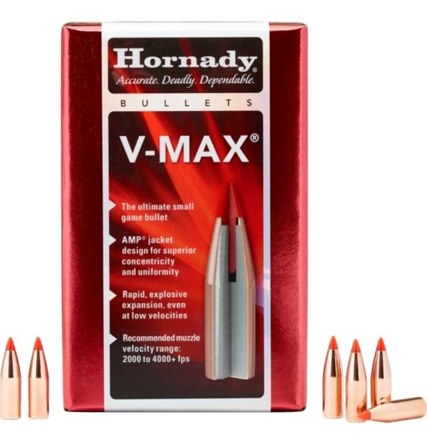 Hornady V-Max Rifle Bullet5.45 Cal .2215 60gr
