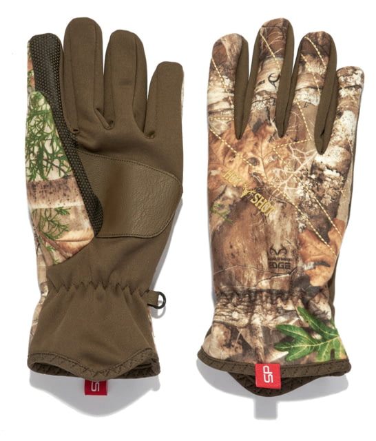 Hot Shot Eruption Stormproof Gloves Realtree Edge Camo Large - Hot Shot