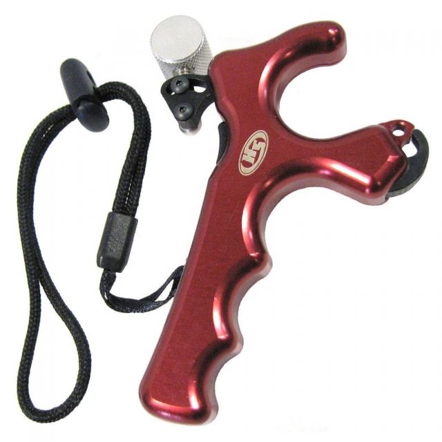 Hot Shot Manufacturing Tempest Release Red 4 Finger - Hot Shot Manufacturing