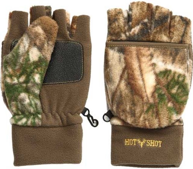 Hot Shot Youth Pop-top Mitten Bulls-eye Insul Rtedg Sm/med - Hot Shot
