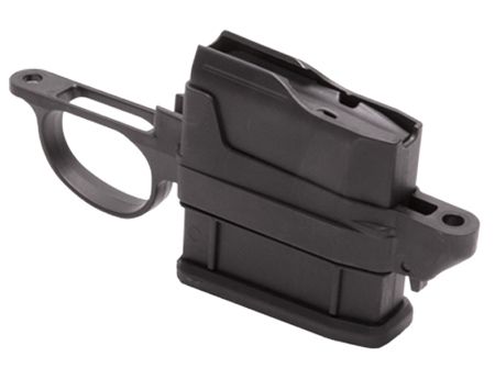a Remington 700 BDL Short Action Floor Plate & Detachable Magazine Kit .22-250 Remington 5 Round Black 1 Pack Polymer Ammo