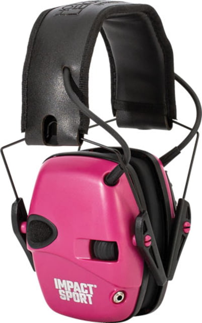 Howard Leight Impact Sport Youth Electronic Muff Pink - Howard Leight