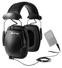 Howard Leight Stereo Sync Black Earmuffs - Howard Leight