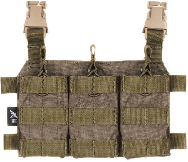 HRT Tactical Gear Triple-AR Placard Ranger Green - Hrt Tactical Gear
