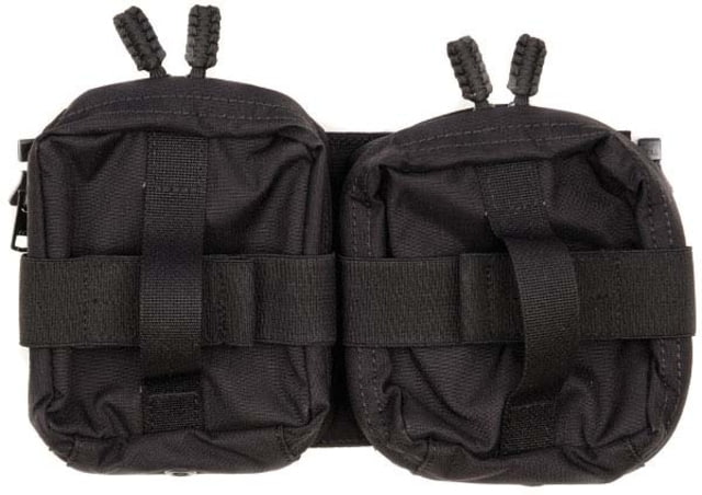 HRT Tactical Gear Dual Removable GP Zip-On Panel Black