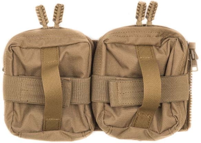 HRT Tactical Gear Dual Removable GP Zip-On Panel Coyote Brown - Hrt Tactical Gear