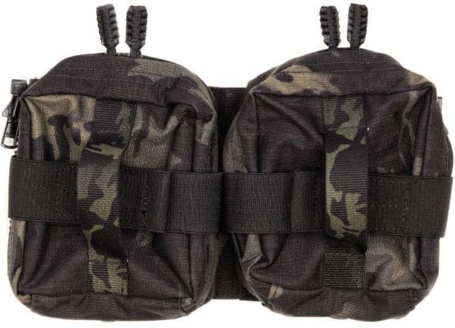 HRT Tactical Gear Dual Removable GP Zip-On Panel Multicam Black - Hrt Tactical Gear
