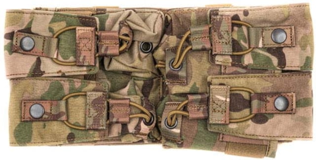 HRT Tactical Gear Quad Flashbang Zip-On Panel Multicam - Hrt Tactical Gear