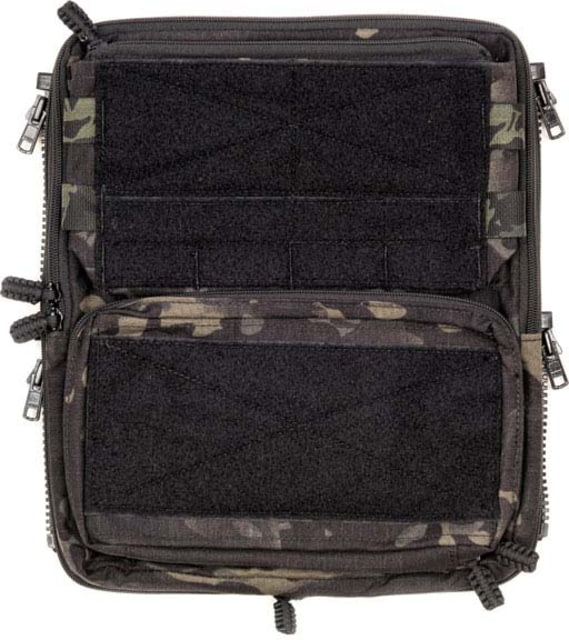 HRT Tactical Gear HydroMax Zip-On Panel Multicam Black - Hrt Tactical Gear
