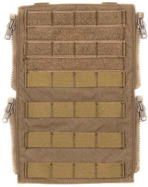 HRT Tactical Gear Molle Zip-On Panel Coyote - Hrt Tactical Gear