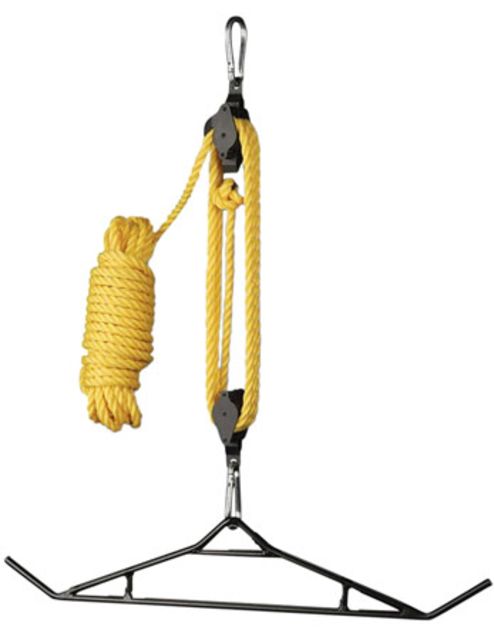 Hunters Specialties Mag 4-1 Ratio Lift System 600 Pounds Black