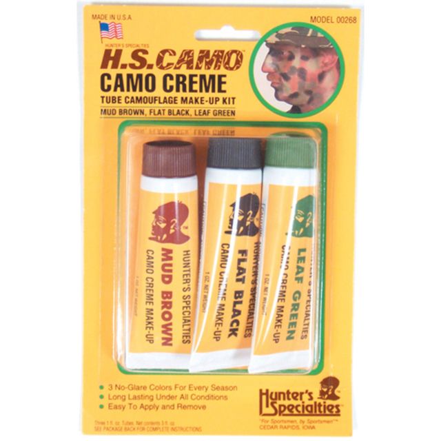 Hunters Specialties Creme Tube Makeup Kit Woodland Camo
