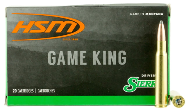  Game King 30-06 Springfield 180 Gr Spitzer Boat Tail SBT 20 Bx/ Ammo
