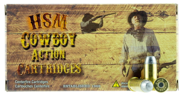 HSM Cowboy Action 44 Russian 200 Gr Round Nose Flat Point RNFP 20 Bx/