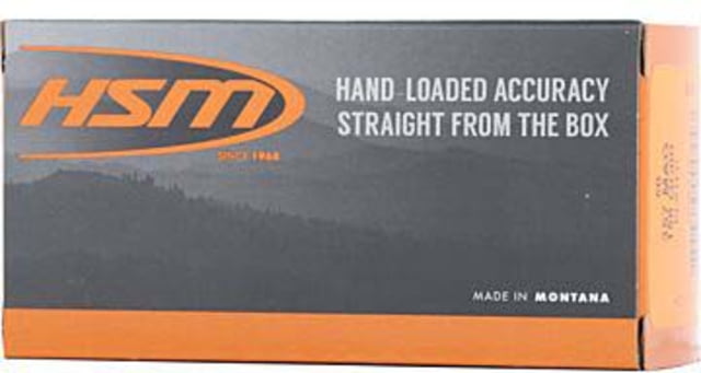 HSM Ammunition .357 Magnum 158 Grain Lead Plated Flat Point Pistol Ammo 50 Rounds - Hsm Ammunition