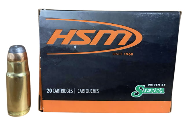 HSM Ammunition 429 DE 240 Grain JHP Rifle Ammo 20RD BX - HSM Ammo