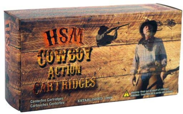 HSM Ammunition .41 Special 210 Grain Lead Semi Wadcutter Brass Cased Pistol Ammo 50 Rounds - Hsm Ammunition