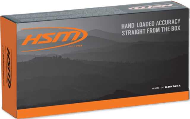 HSM Ammunition HSM HP Sierra 9mm Luger 115 Grain Jacketed Hollow Point Pistol Ammo 50 Rounds - Hsm Ammunition