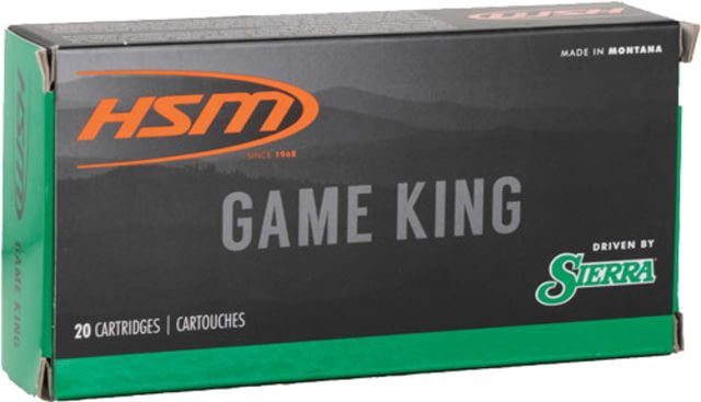 Hsm Ammunition Hsm Ammo 6.5 Grendel 120gr. Sbt Sierra Game King 20-pack - Hunting Shack DBA HSM Munitions