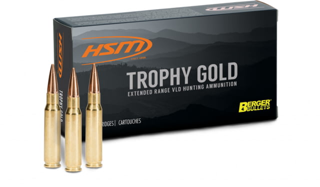  Ammunition Hsm Tg .25-06 115gr. Berger Match Hunting Vld 20-pk Ammo