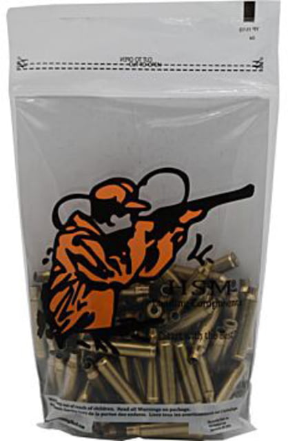 Hsm Ammunition Brass .223 Remington Once Fired Unprimed Cartrige Cases 100 Count - Hsm Ammunition