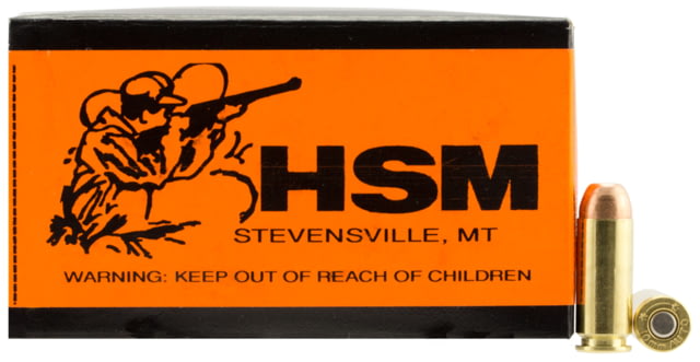  Ammunition Hsm Pro Pistol 10mm Auto 200 Grain Full Metal Jacketed 20 Rounds 10mm-8-N-20 Ammo