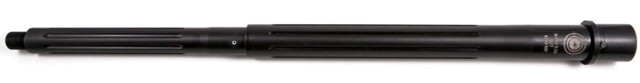 Hughes Ballistics 5.56 CMV Barrel, 16in, HBAR Fluted, Mid-Length, 1-7 Twist, 1/2x28 Thread, Black Nitride, HBHBAR16556F