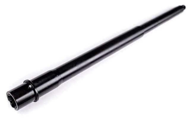 USED Hughes Ballistics 5.56 CMV Barrel 16in HBAR Mid-Length 1-7 Twist 1/2x28 Thread Black Nitride  EDEMO1 Condition Parts Only/Salvage - Hughes Ballistics