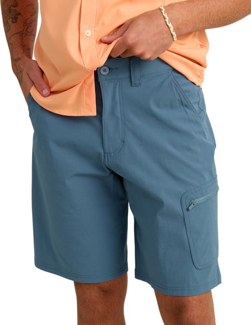 HUK Performance Fishing Nxtlvl 10.5 In Short - Men's Stormy Blue Large