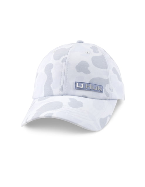 HUK Performance Fishing Pony Tail Ball Cap Kc Print - Women's Sky 1
