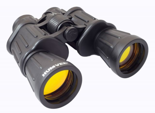 Humvee 20x50mm Field Binoculars Rubber Black - Humvee