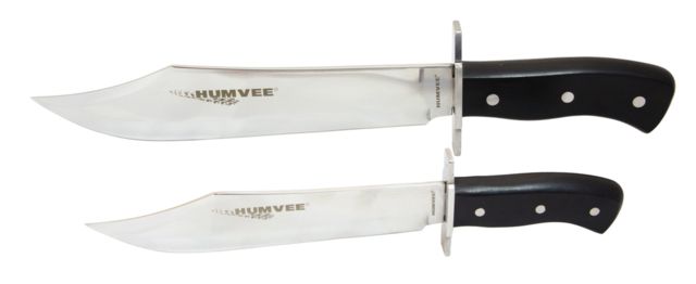 Humvee 2pc Bowie Set 10/14inch Black - Humvee