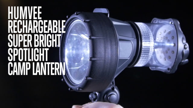 Humvee Adventure Gear Camping Light w/ full Lantern - Humvee