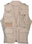 Humvee Photo Safari Vest Khaki XL - Humvee