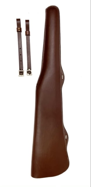 Hunter Company Leather Lever Action Scabbard with Scope Antique Brown - Hunter Company