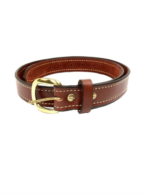 Hunter Company Pro-Hide Hunter Holster Plain Belt 1.25in Wide Chestnut Tan 42 in  Chestnut Tan - Hunter Company