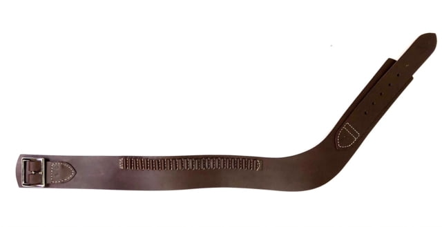 Hunter Company Single Western Drop Belt w/ Concho .22 Caliber Antique Brown Extra Large  Antique Brown - Hunter Company