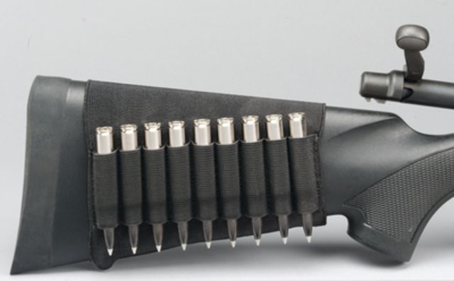USED Hunters Specialties Butt Stock Rifle Shell Holder Black  EDEMO1 Used Condition Like New - Hunters Specialties