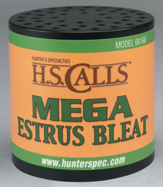Hunters Specialties Estrus Bleat Deer Call Mega Doe Black