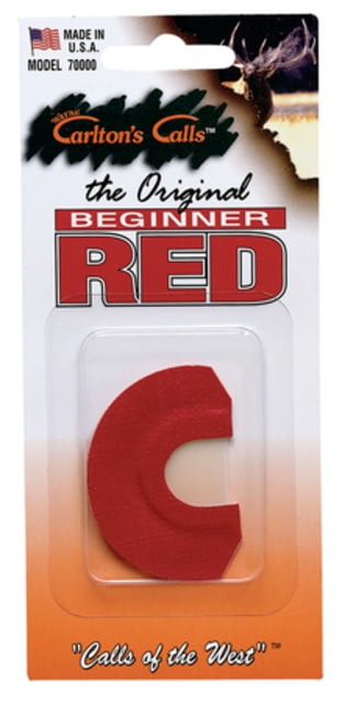 Hunters Specialties Beginner Red Single Reed Elk Diaphragm Calls - Hunters Specialties