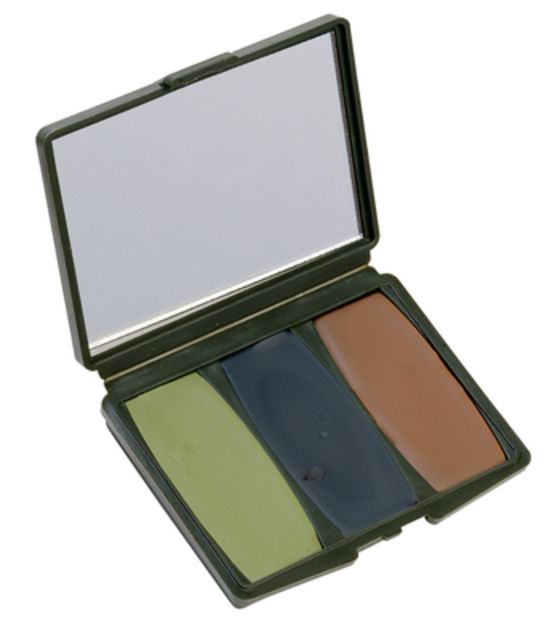 Hunters Specialties Compac 3 Color Makeup Kit Camo Woodland
