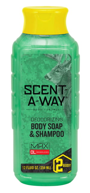 Hunters Specialties Scent-A-Way MAX Liquid Body Soap & Shampoo 24oz