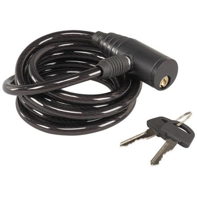 Hunters Specialties Cable Lock w/Key Lock 6ft 1pk Black