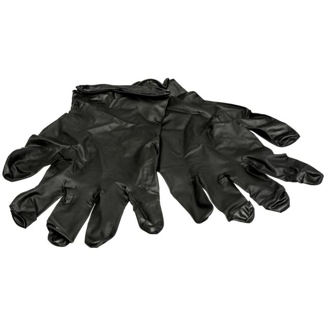 Hunters Specialties Nitrile Field Dressing Gloves 10pk Black