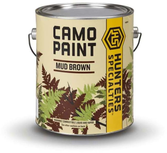 Hunters Specialties Permanent Camo Paint Quart Mud Brown Camo - Hunters Specialties
