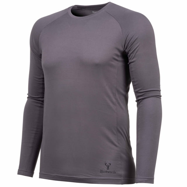 Huntworth Casper Heat Boost Heavyweight Base Layer Shirt - Men's Dark Gray Extra Large - Huntworth