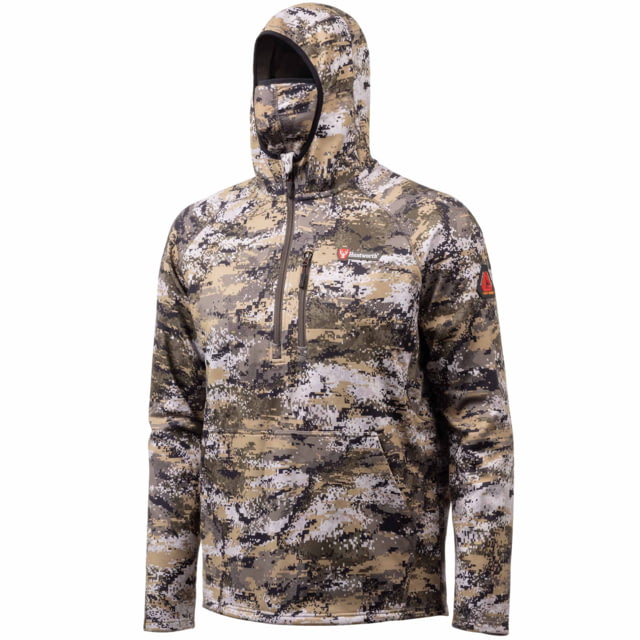 Huntworth Grayling Heat Boost Heavyweight Soft Shell Hoodie - Men's Disruption 3XL - Huntworth