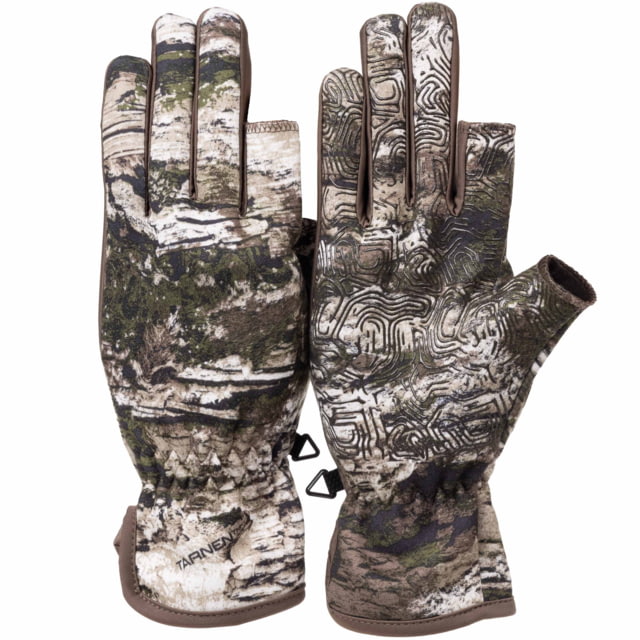 Huntworth Ames Light Weight Soft Shell Glove w/ 1/2 Fingers - Men's Tarnen Large - Huntworth