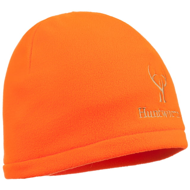 Huntworth Guiford Heavy Weight Lined Fleece Hunting Beanie - Mens Blaze
