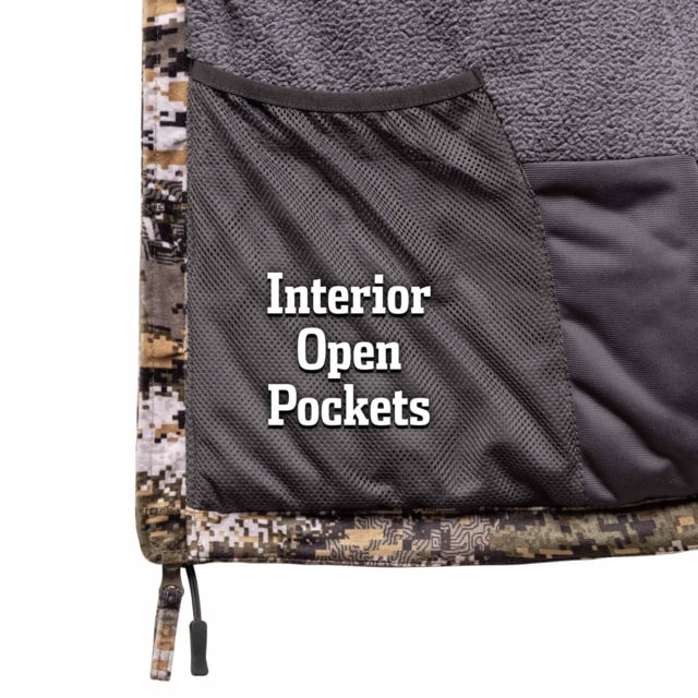 Huntworth Matterhorn Heat Boost Heavyweight Waterproof Lined Hunting Jacket - Men's Disruption Large - Huntworth